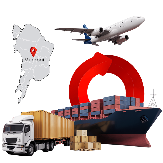 India-Based Freight & Logistics Company in Mumbai delivering freight forwarding, shipping & services.
