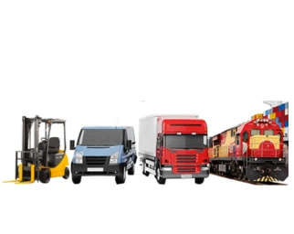 Integrated air, sea, and land cargo movement with flexible multimodal transport for supply chain flow.