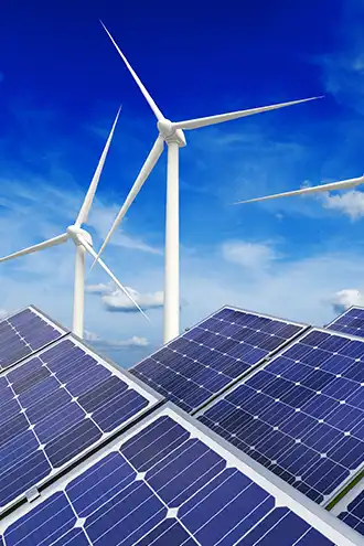 Freight forwarding for solar panels, wind turbines,  energy equipment with handling and global transport.