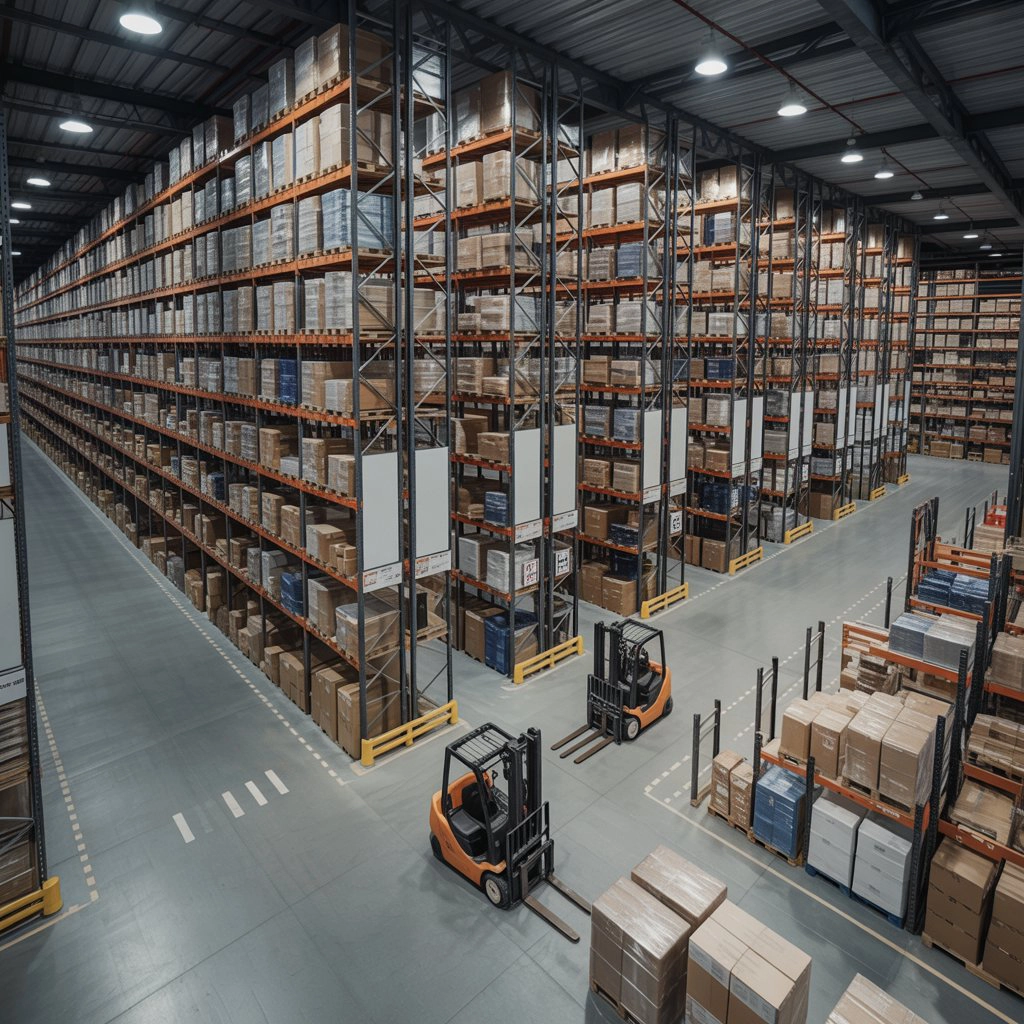 Secure warehousing storage & inventory management ensuring safe goods handling & dispatch, Chennai.